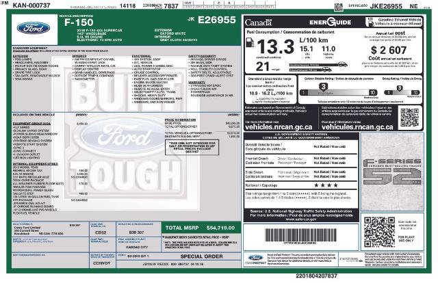 Certified 2018 Ford F150 XLT w/ Equipment Group 302A Luxury AWD/4WD image 25