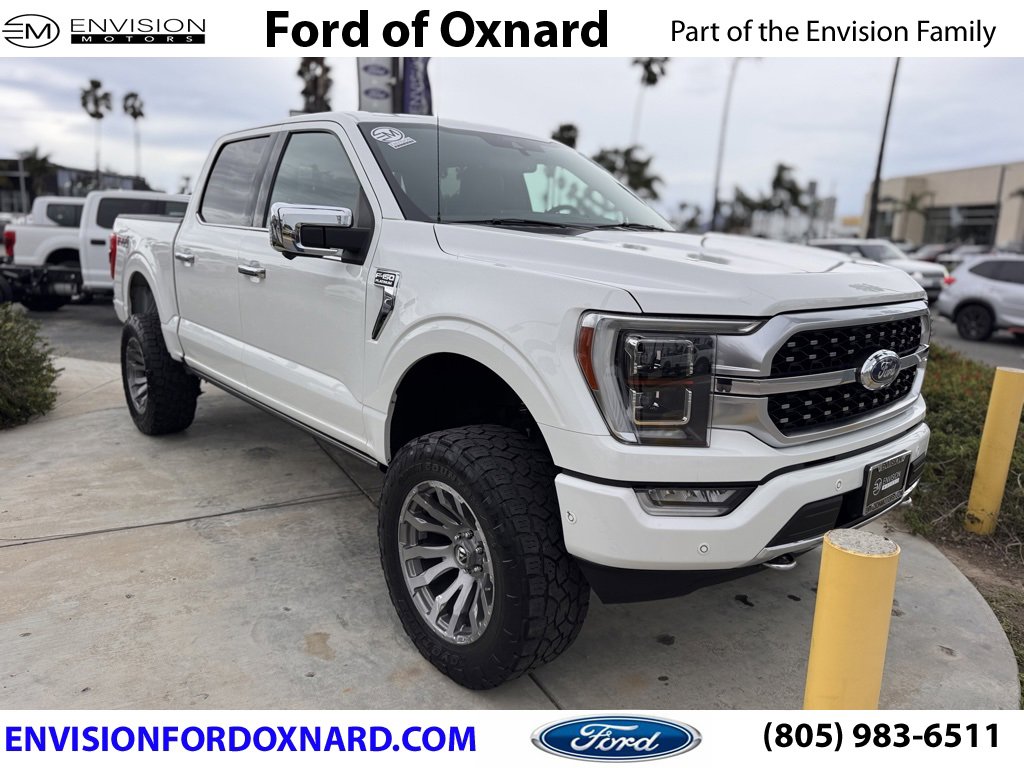 Certified 2021 Ford F150 Platinum w/ Equipment Group 701A High