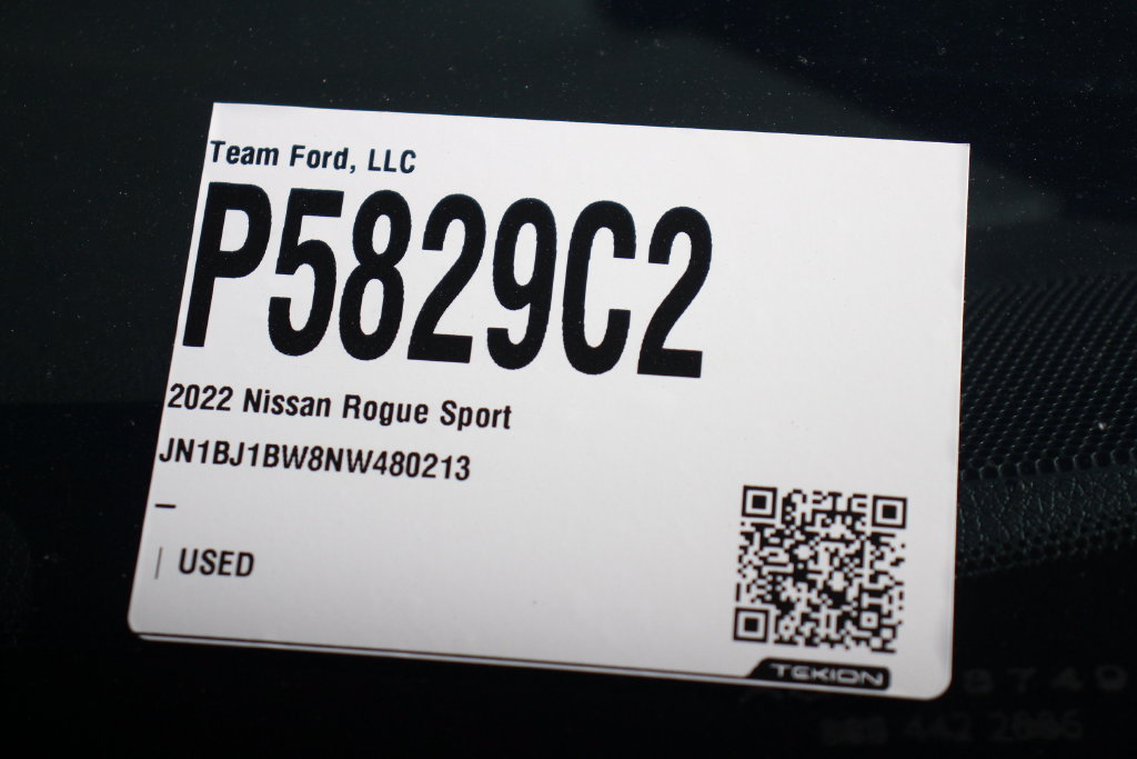 Used 2022 Nissan Rogue Sport SV w/ Technology Package AWD/4WD image 30