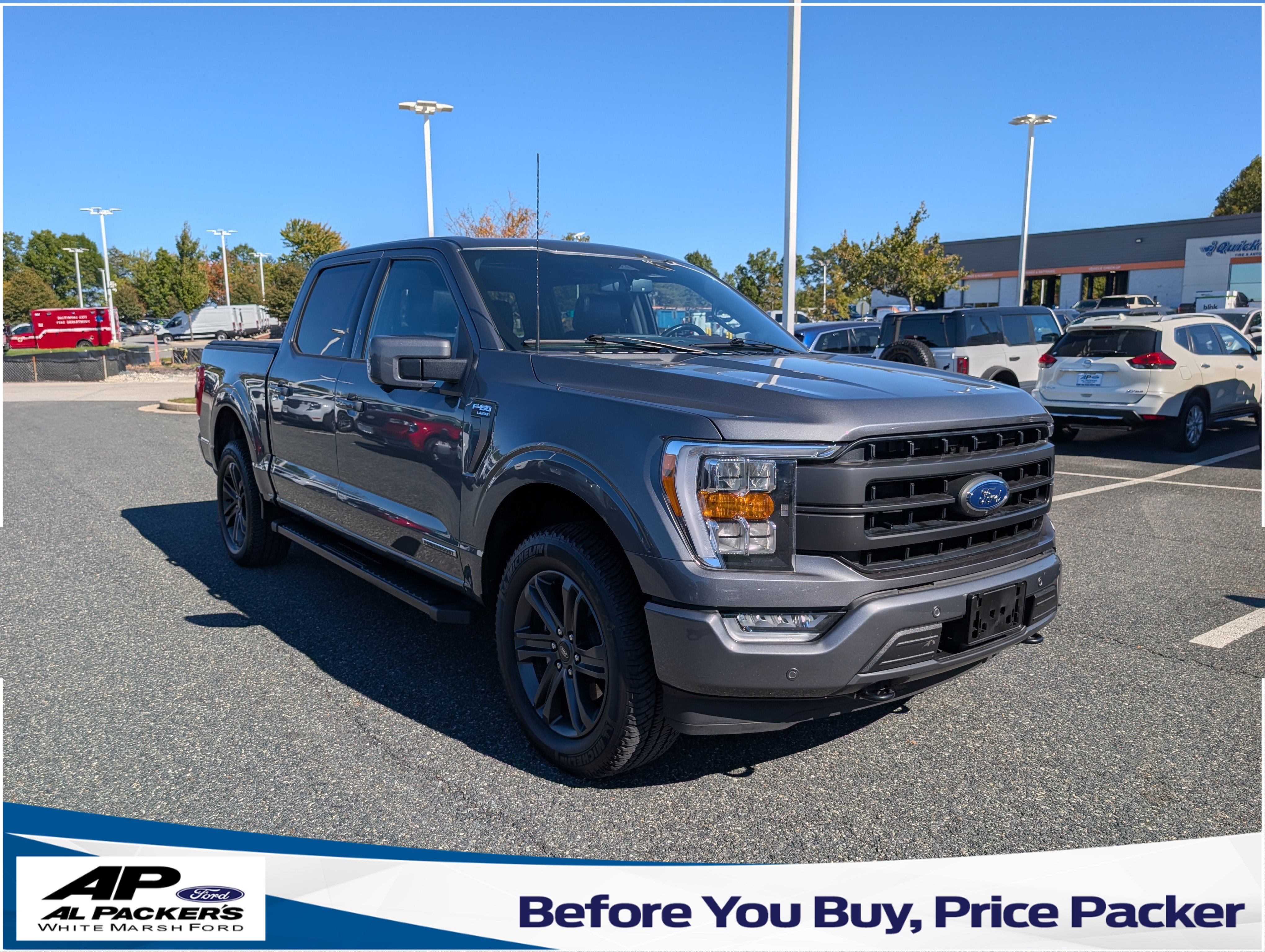 Certified 2023 Ford F150 Lariat w/ Max Trailer Tow Package AWD/4WD image 1