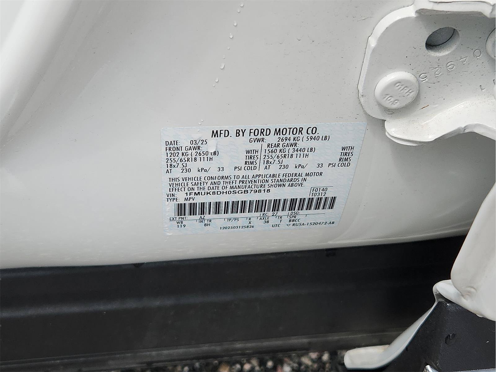 Certified 2025 Ford Explorer Active AWD/4WD image 22