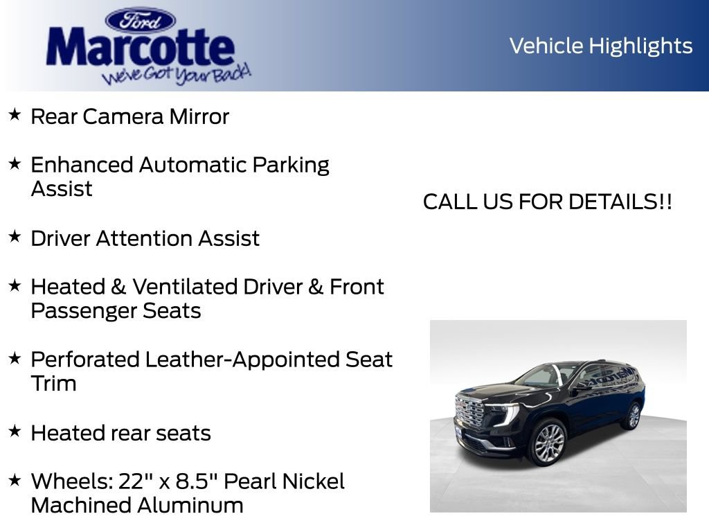 Used 2024 GMC Acadia Denali w/ Super Cruise Package AWD/4WD image 22