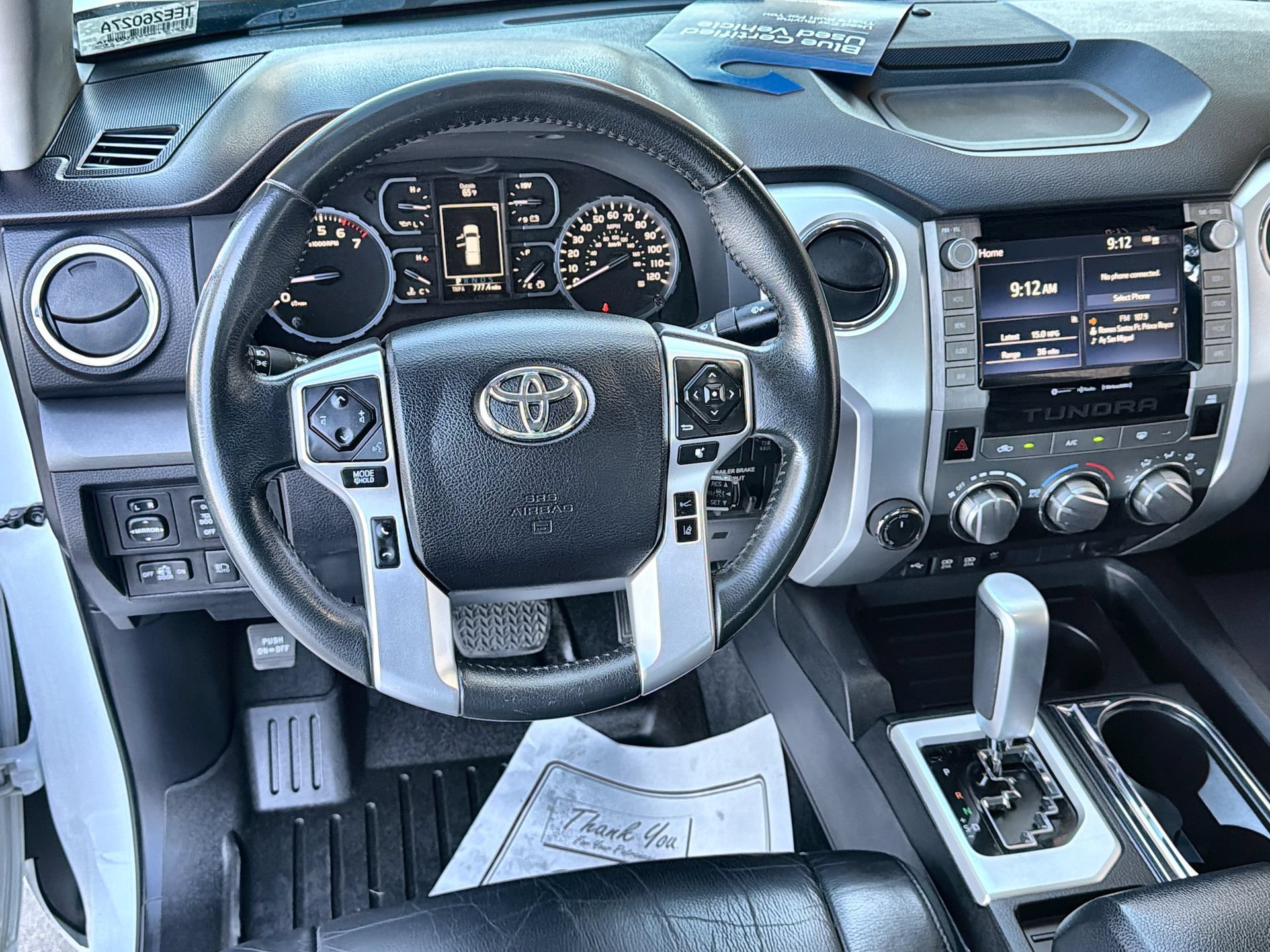 Used 2021 Toyota Tundra SR5 w/ SR5 Leather Package AWD/4WD image 14