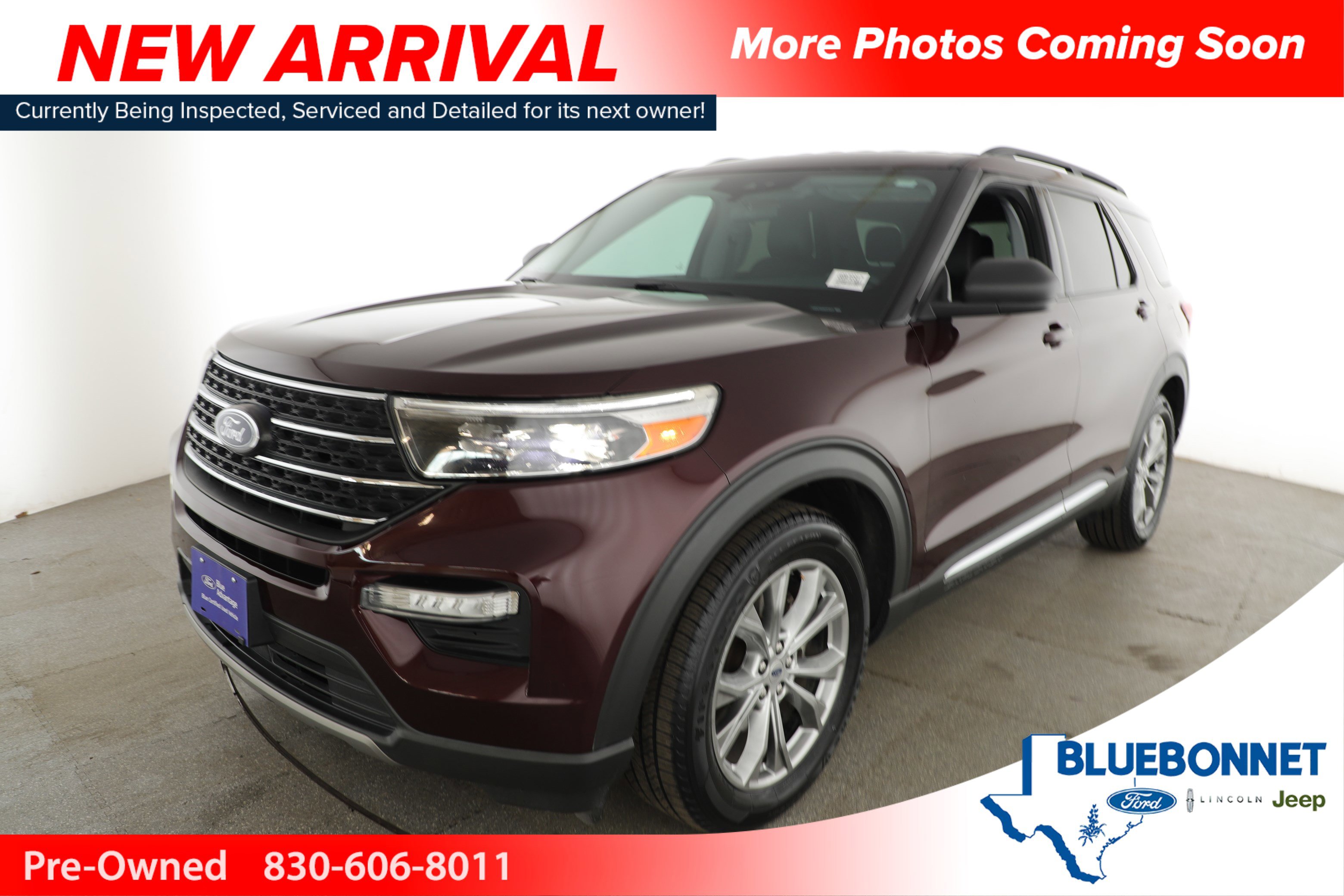 Certified 2022 Ford Explorer XLT w/ Equipment Group 202A RWD image 1