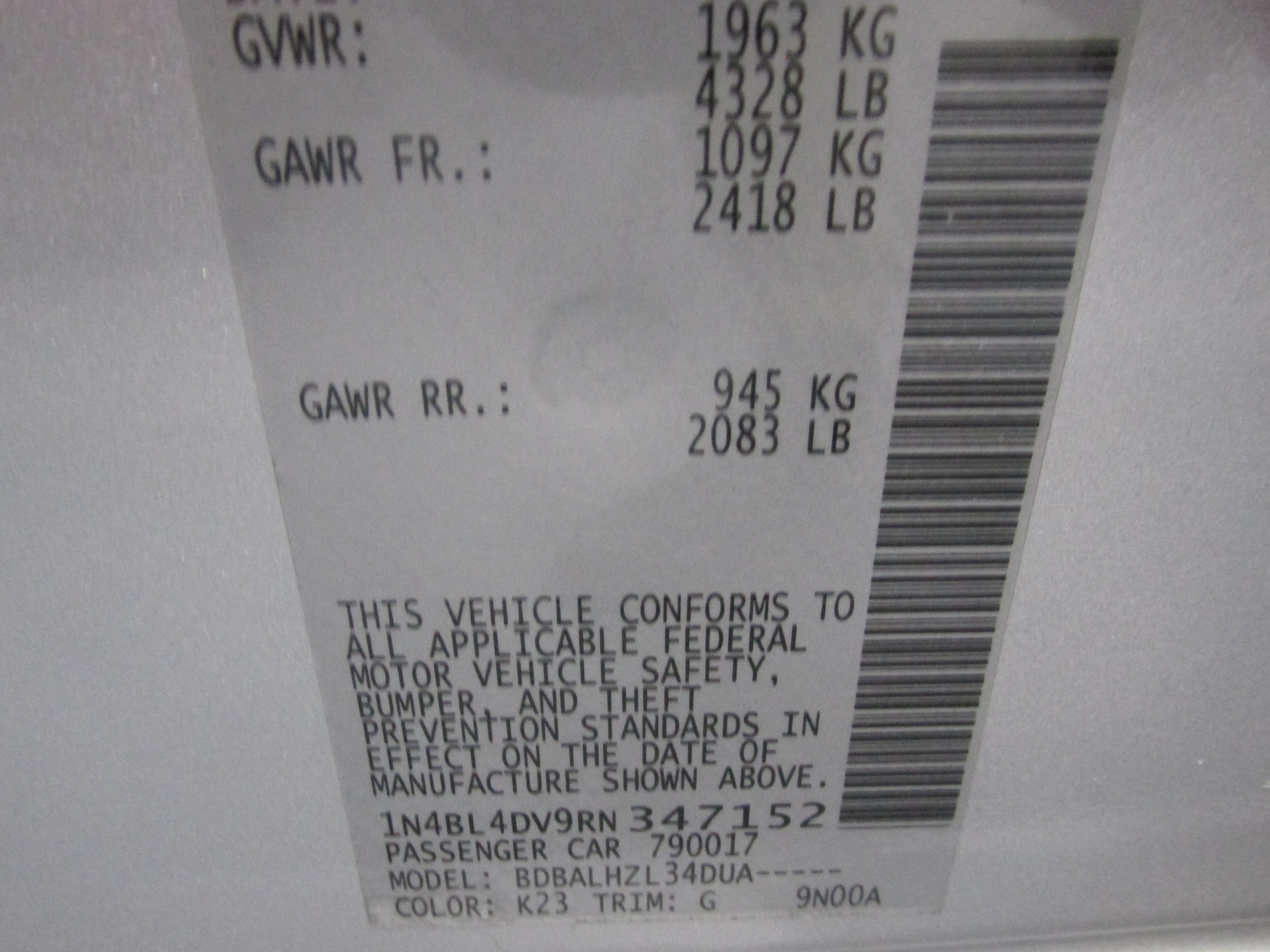 Used 2024 Nissan Altima 2.5 SV FWD image 40