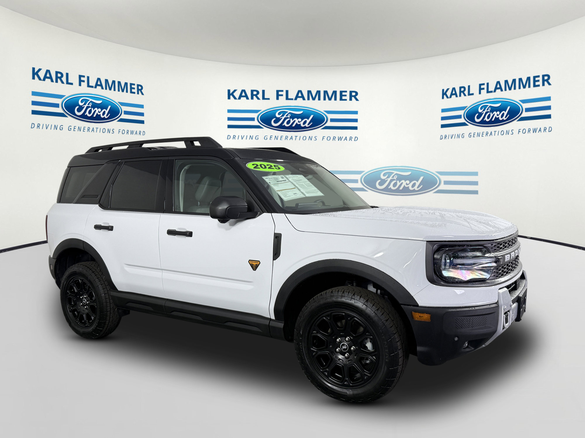 Certified 2025 Ford Bronco Sport Badlands AWD/4WD image 1