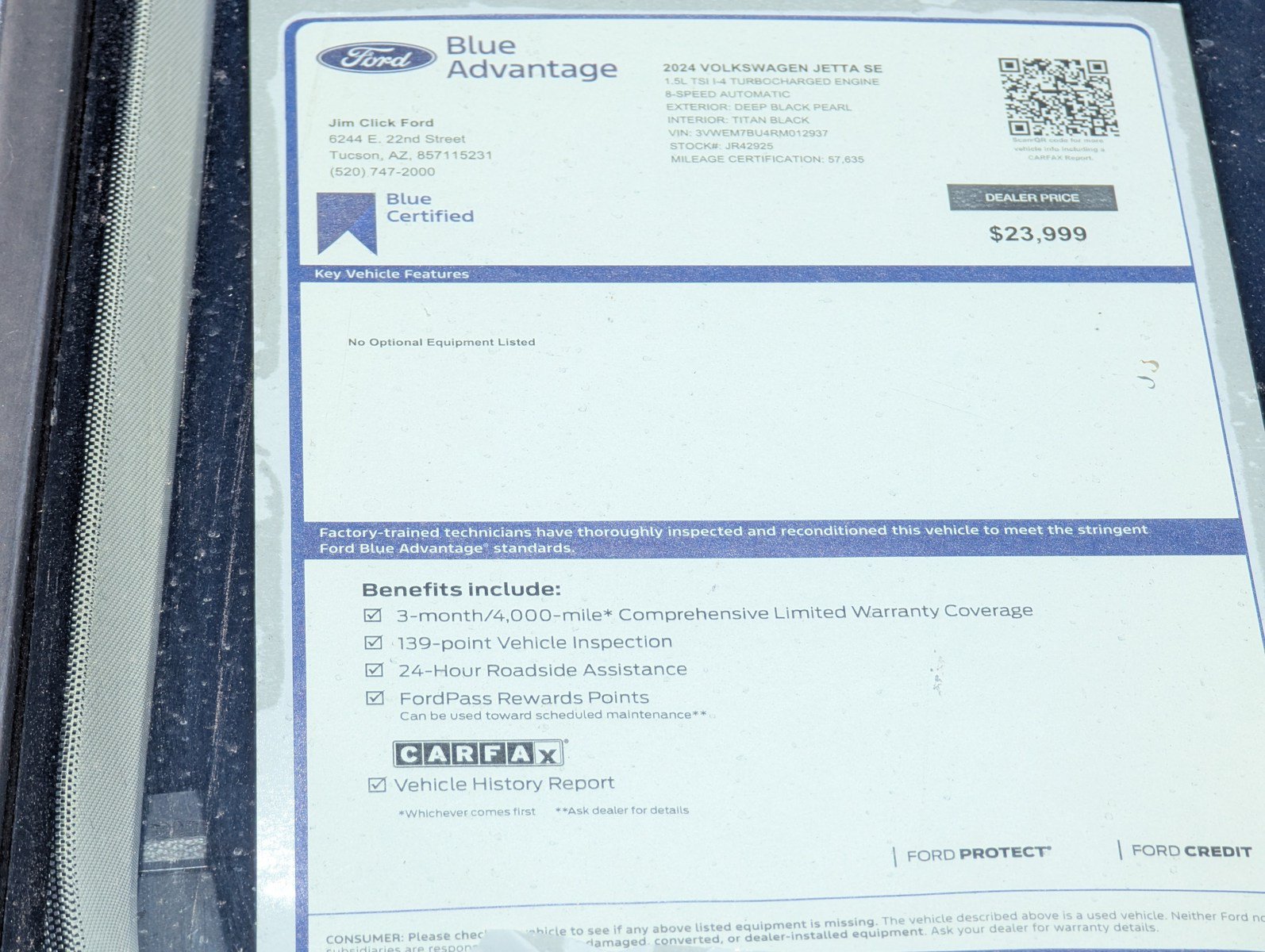 Used 2024 Volkswagen Jetta SE FWD image 13