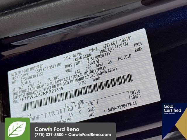 Certified 2024 Ford F150 Lariat AWD/4WD image 35