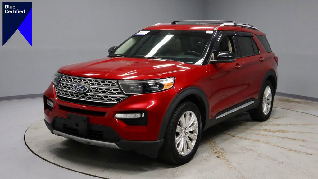 Certified 2020 Ford Explorer Limited w/ Class III Trailer Tow Package AWD/4WD image 1