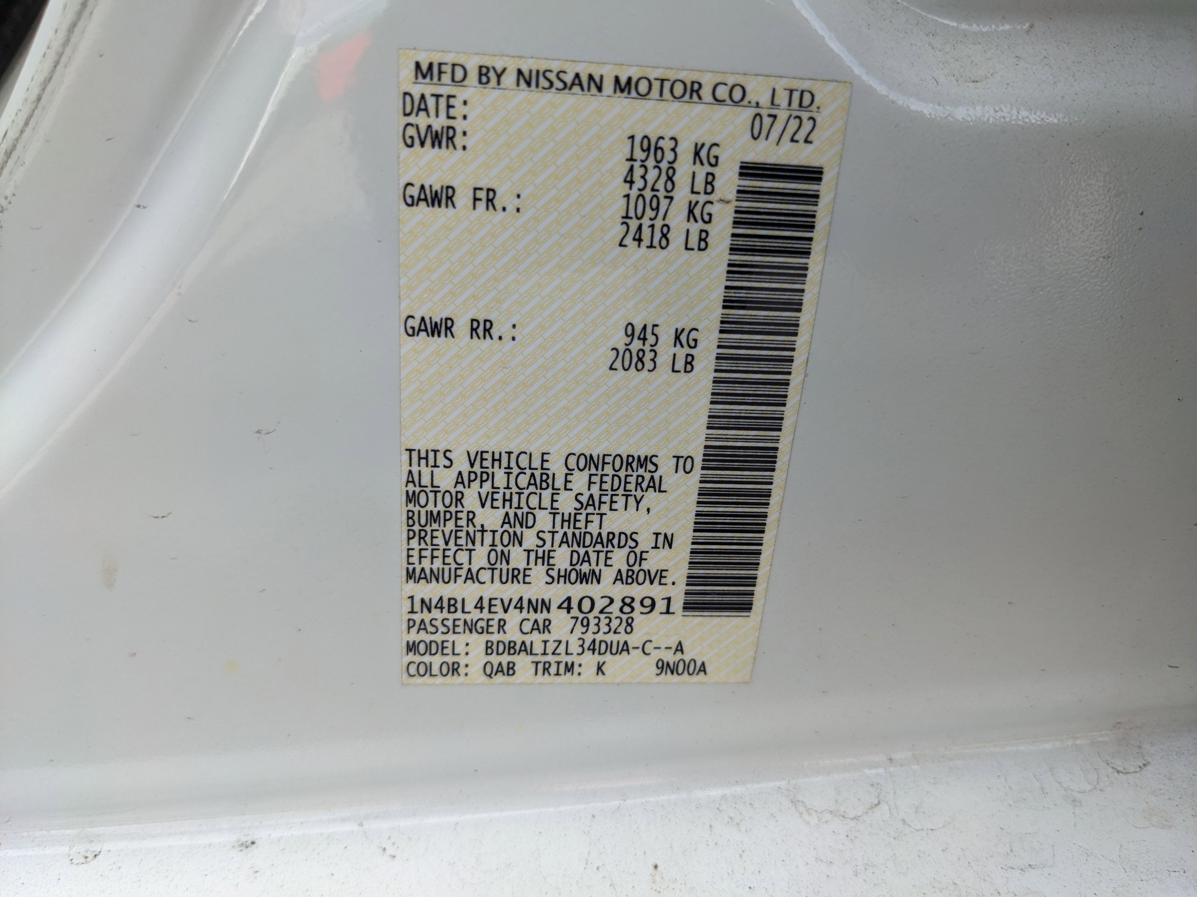 Used 2022 Nissan Altima 2.5 SL image 31