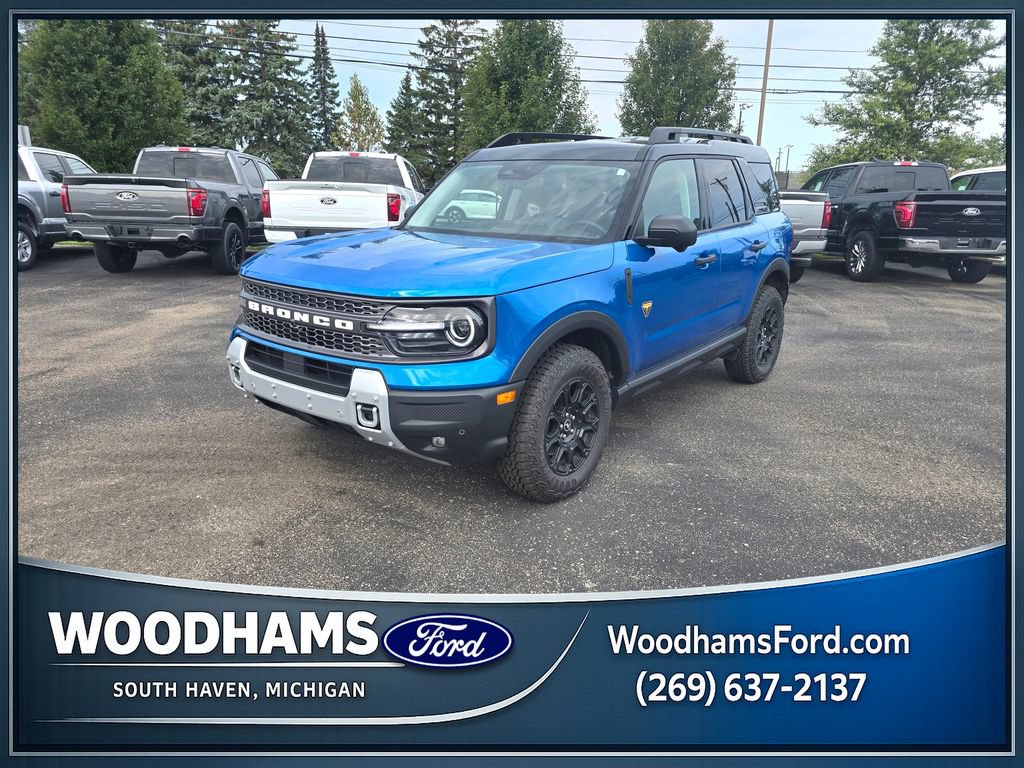 Certified 2025 Ford Bronco Sport Badlands w/ Badlands Tech Package AWD/4WD video 1