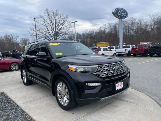 Certified 2021 Ford Explorer Limited w/ Hybrid Equipment Group 310A AWD/4WD image 2