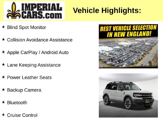 Certified 2023 Ford Bronco Sport Outer Banks w/ Tech Package AWD/4WD image 5