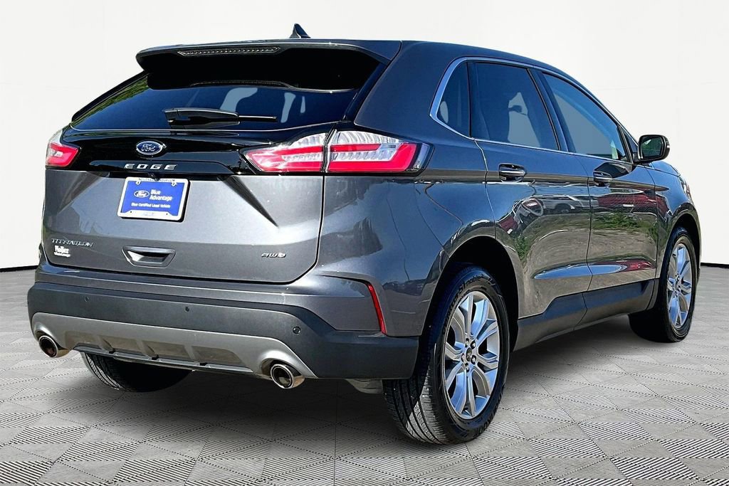 Certified 2023 Ford Edge Titanium w/ Cargo Accessory Package AWD/4WD image 4