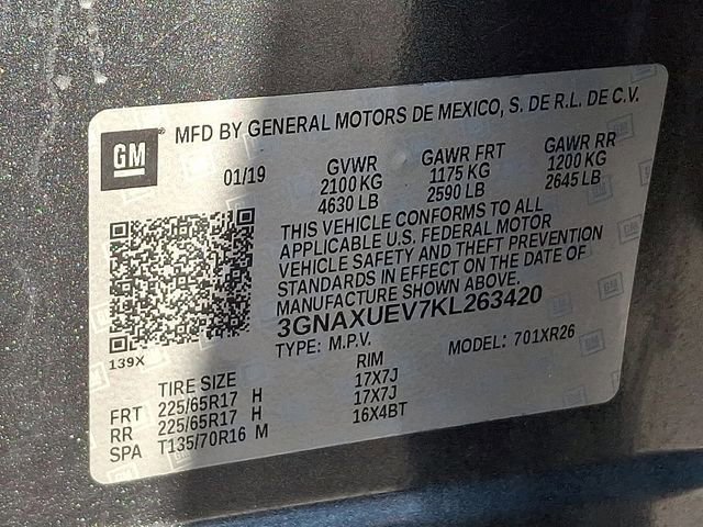 Used 2019 Chevrolet Equinox LT w/ Sun & Navigation Package image 29