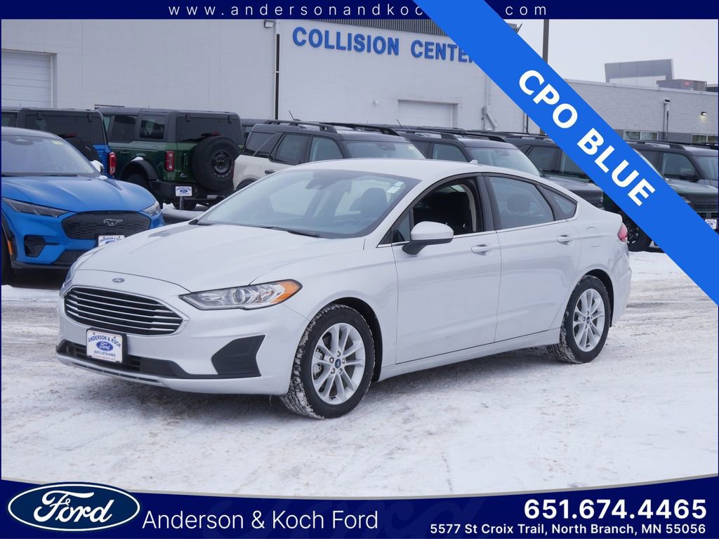 Certified 2019 Ford Fusion SE image 1
