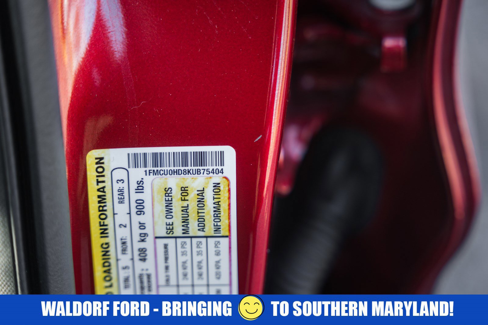 Certified 2019 Ford Escape SEL image 40