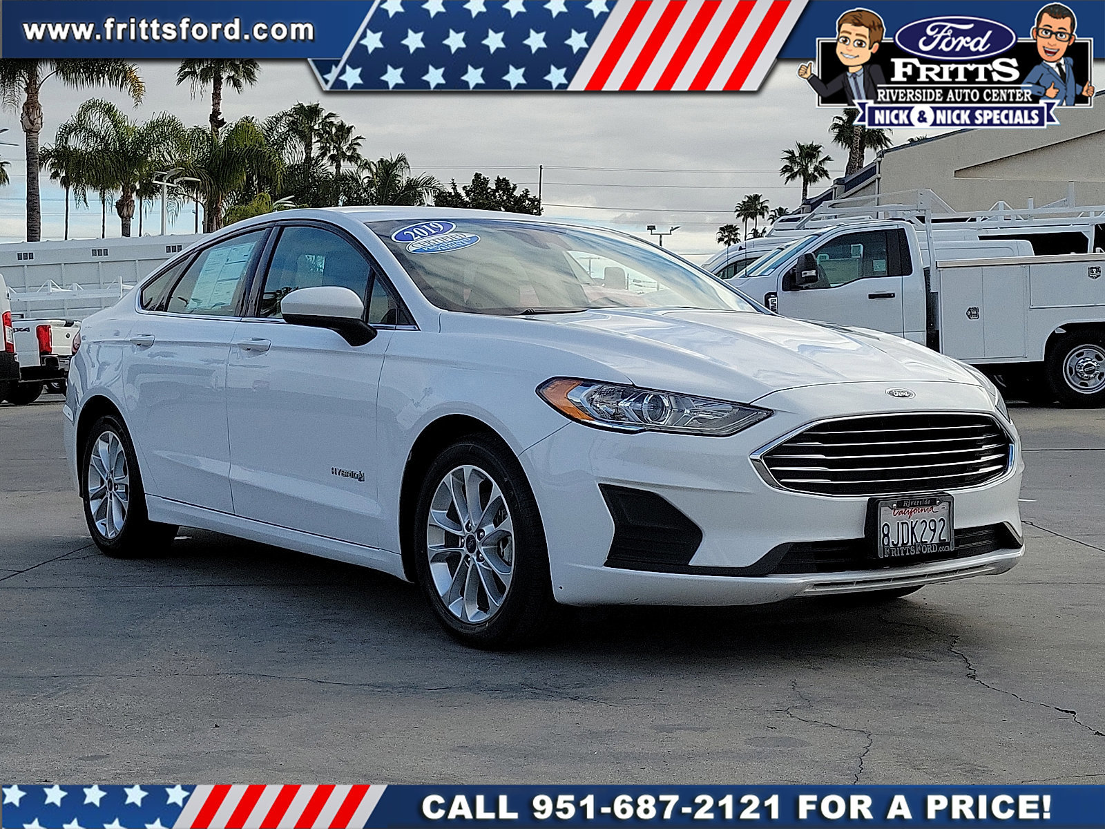 Certified 2019 Ford Fusion SE image 3