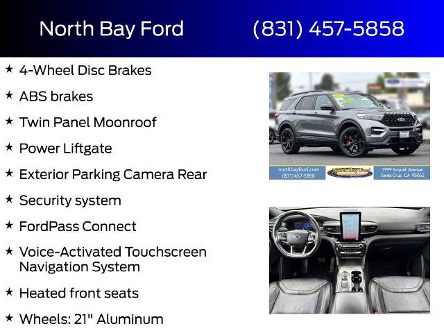 Certified 2021 Ford Explorer ST w/ Equipment Group 401A AWD/4WD image 20