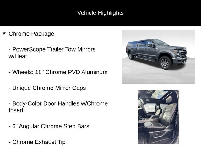 Certified 2021 Ford F350 Lariat w/ Chrome Package image 9