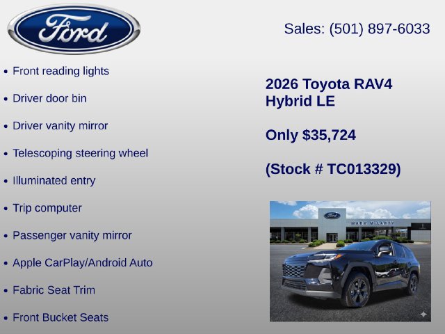 Used 2026 Toyota RAV4 LE FWD image 30