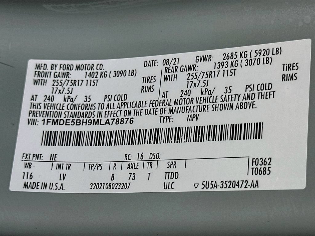 Certified 2021 Ford Bronco Big Bend AWD/4WD image 24