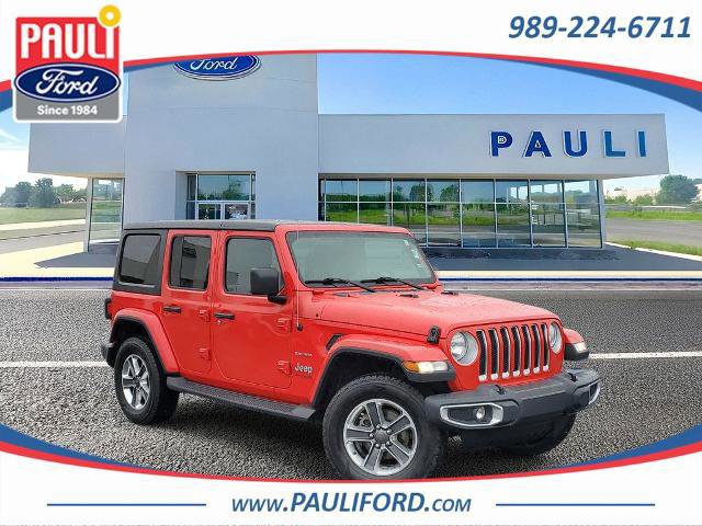 Used 2018 Jeep Wrangler Unlimited Sahara AWD/4WD image 4