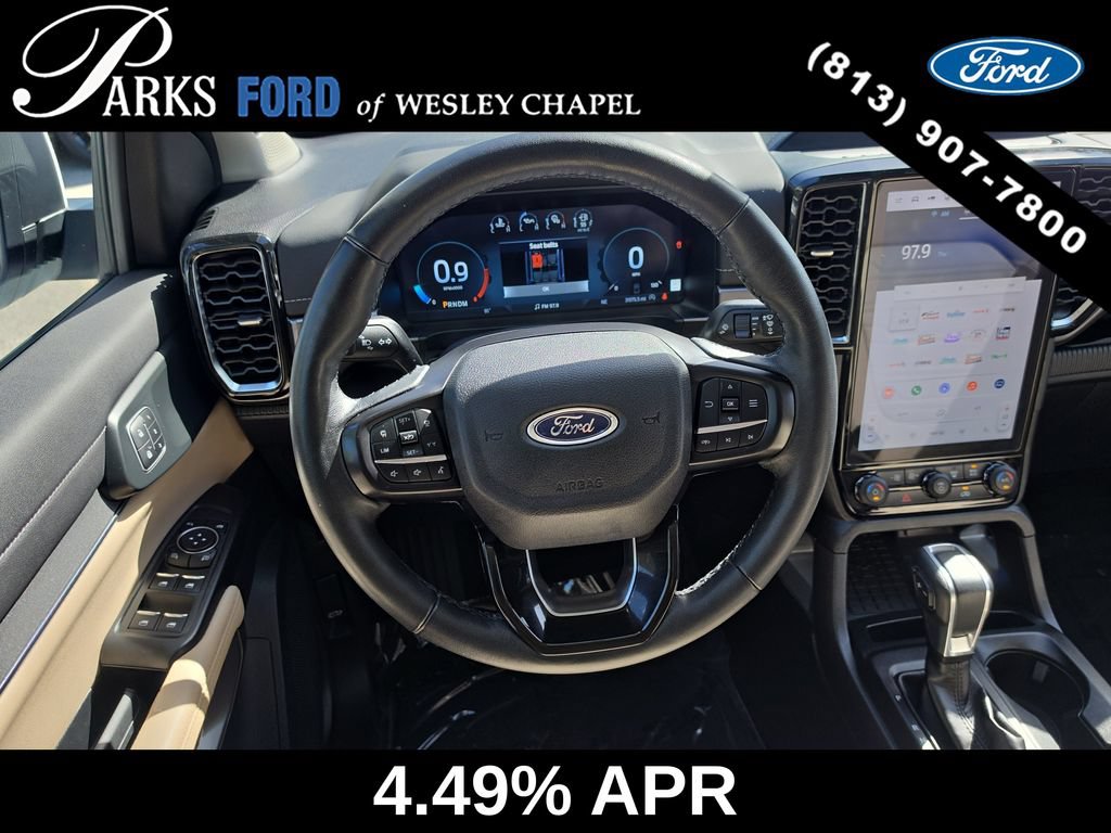 Certified 2025 Ford Ranger Lariat w/ Chrome Accent Package RWD image 12