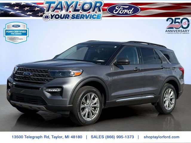 Certified 2023 Ford Explorer XLT w/ Equipment Group 202A AWD/4WD image 1