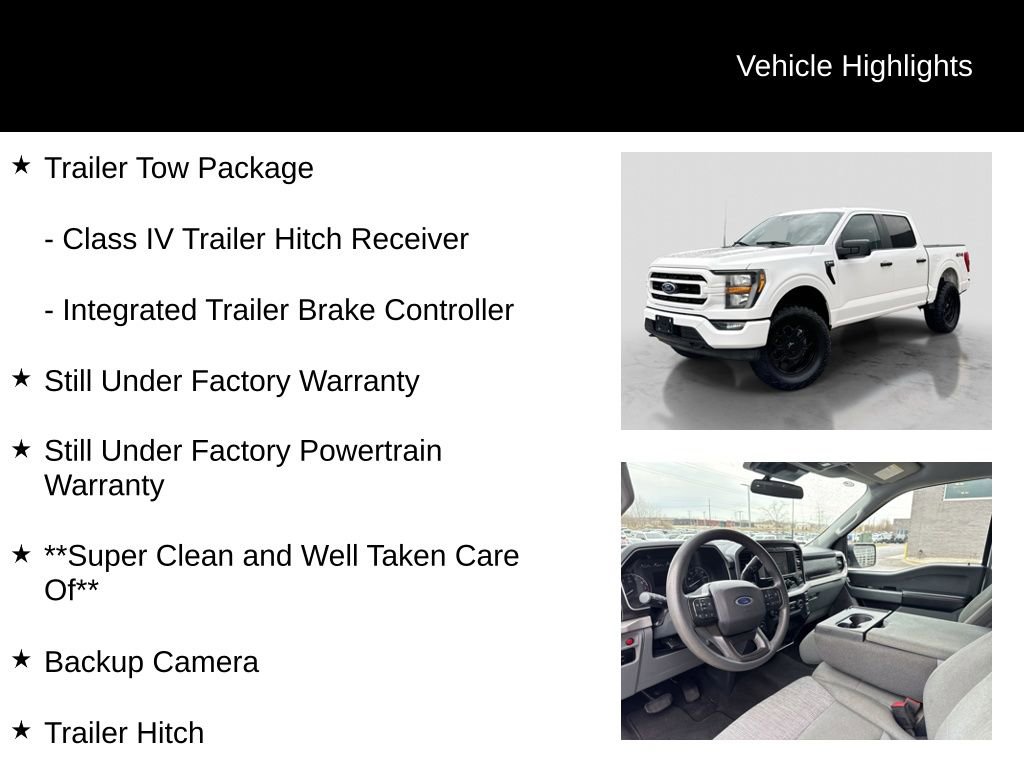 Certified 2023 Ford F150 XLT w/ Trailer Tow Package AWD/4WD image 6