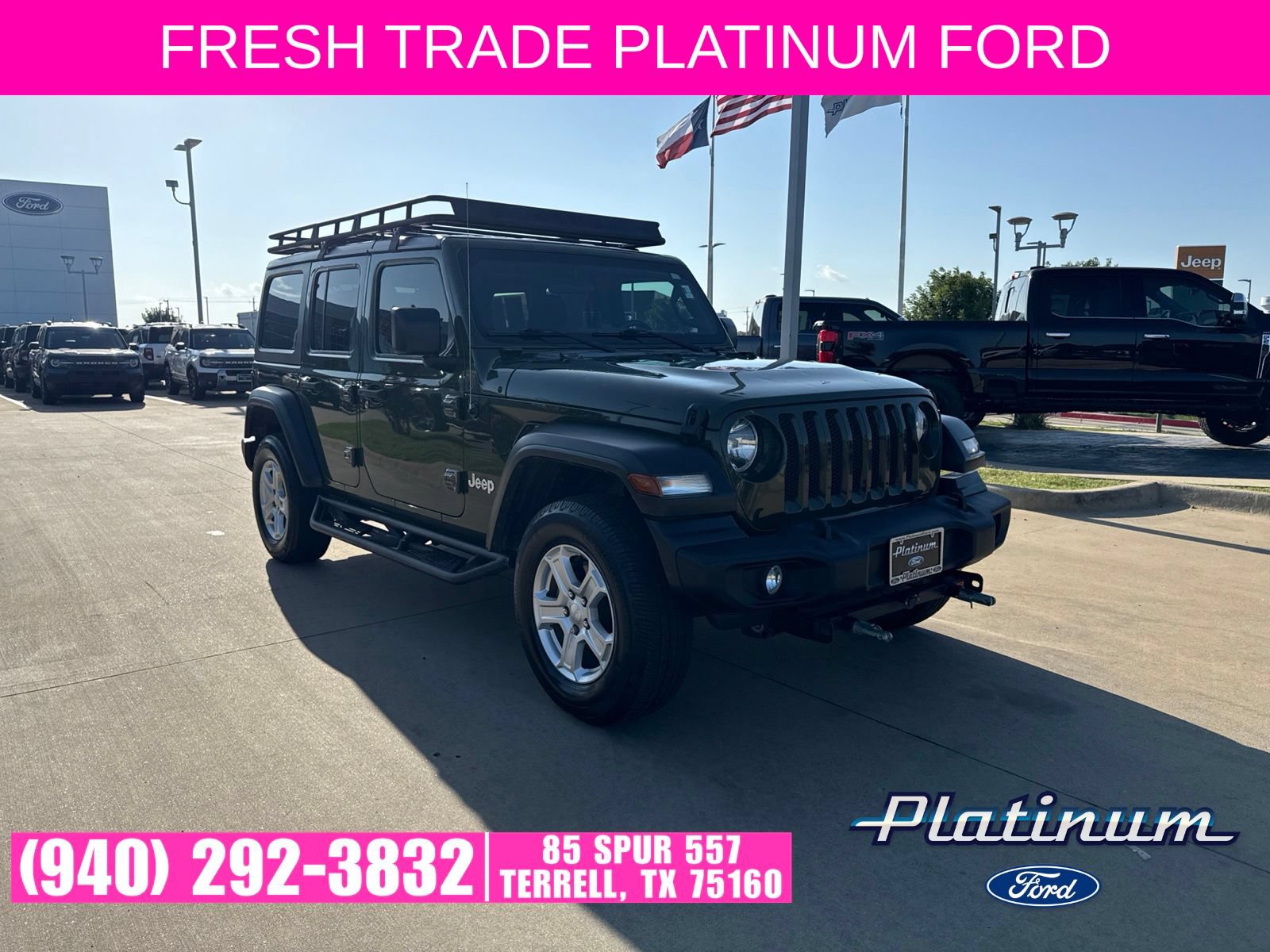 Used 2020 Jeep Wrangler Unlimited Sport S AWD/4WD image 8