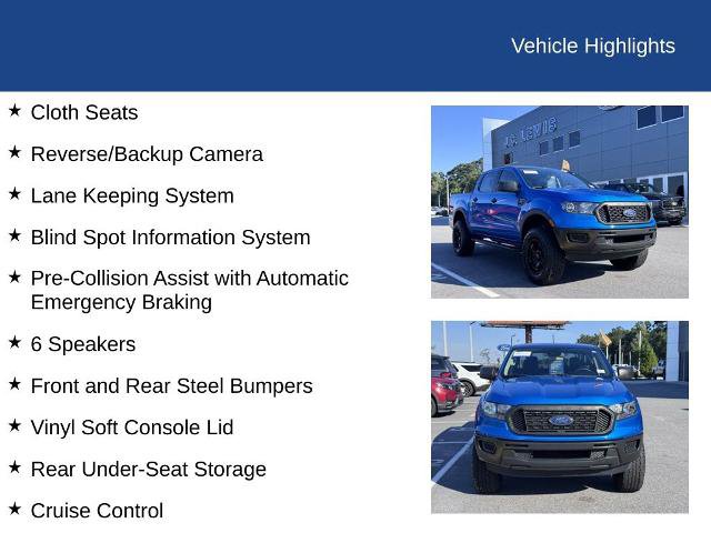 Certified 2022 Ford Ranger XL w/ Equipment Group 101A High RWD image 23