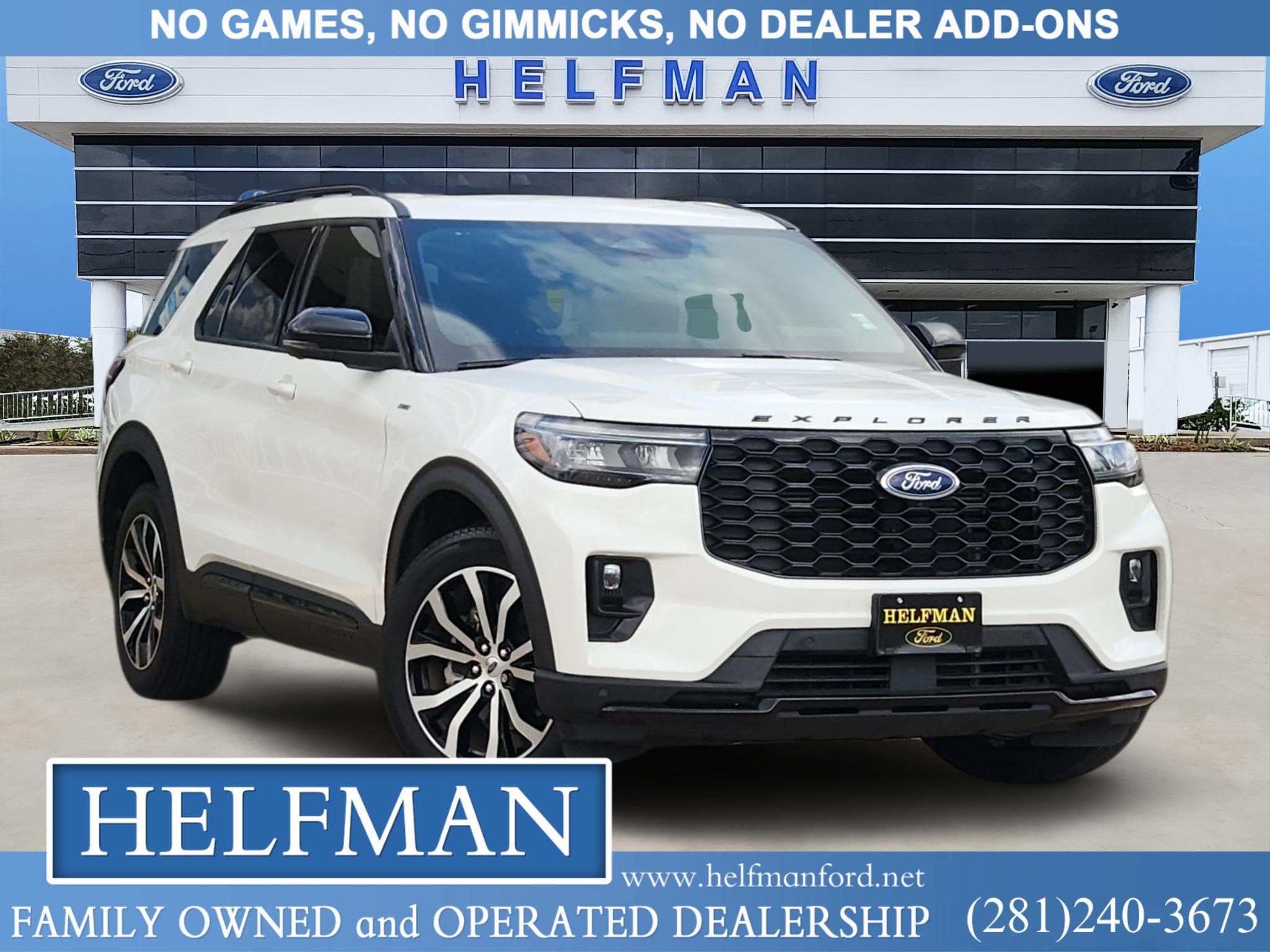 Certified 2025 Ford Explorer ST-Line