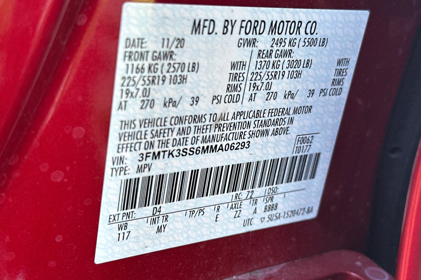Certified 2021 Ford Mustang Mach-E Premium AWD/4WD image 26