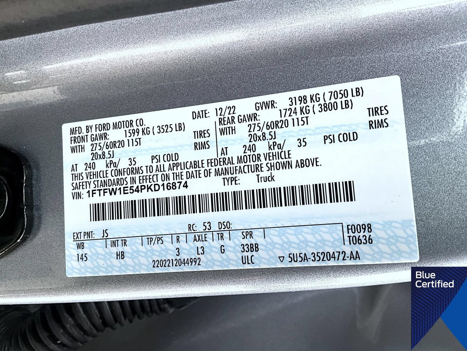 Certified 2023 Ford F150 Lariat AWD/4WD image 28