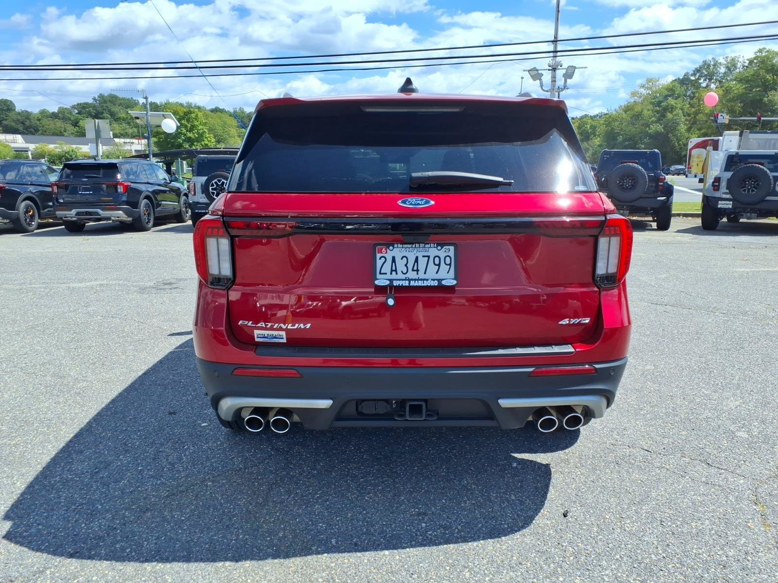 Certified 2025 Ford Explorer Platinum w/ Ultimate Package AWD/4WD image 5