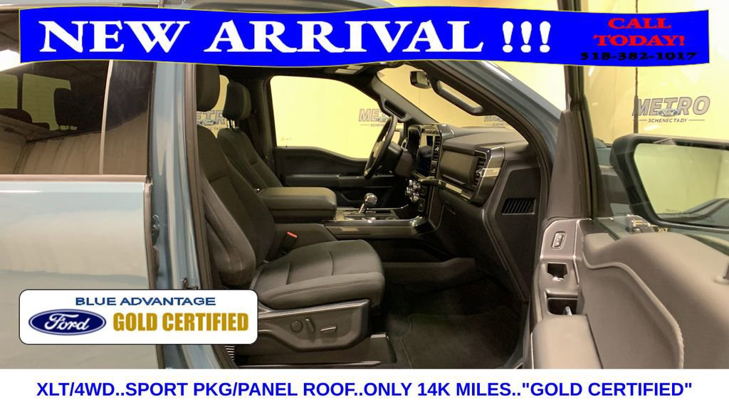 Certified 2023 Ford F150 XLT w/ Equipment Group 302A High image 14