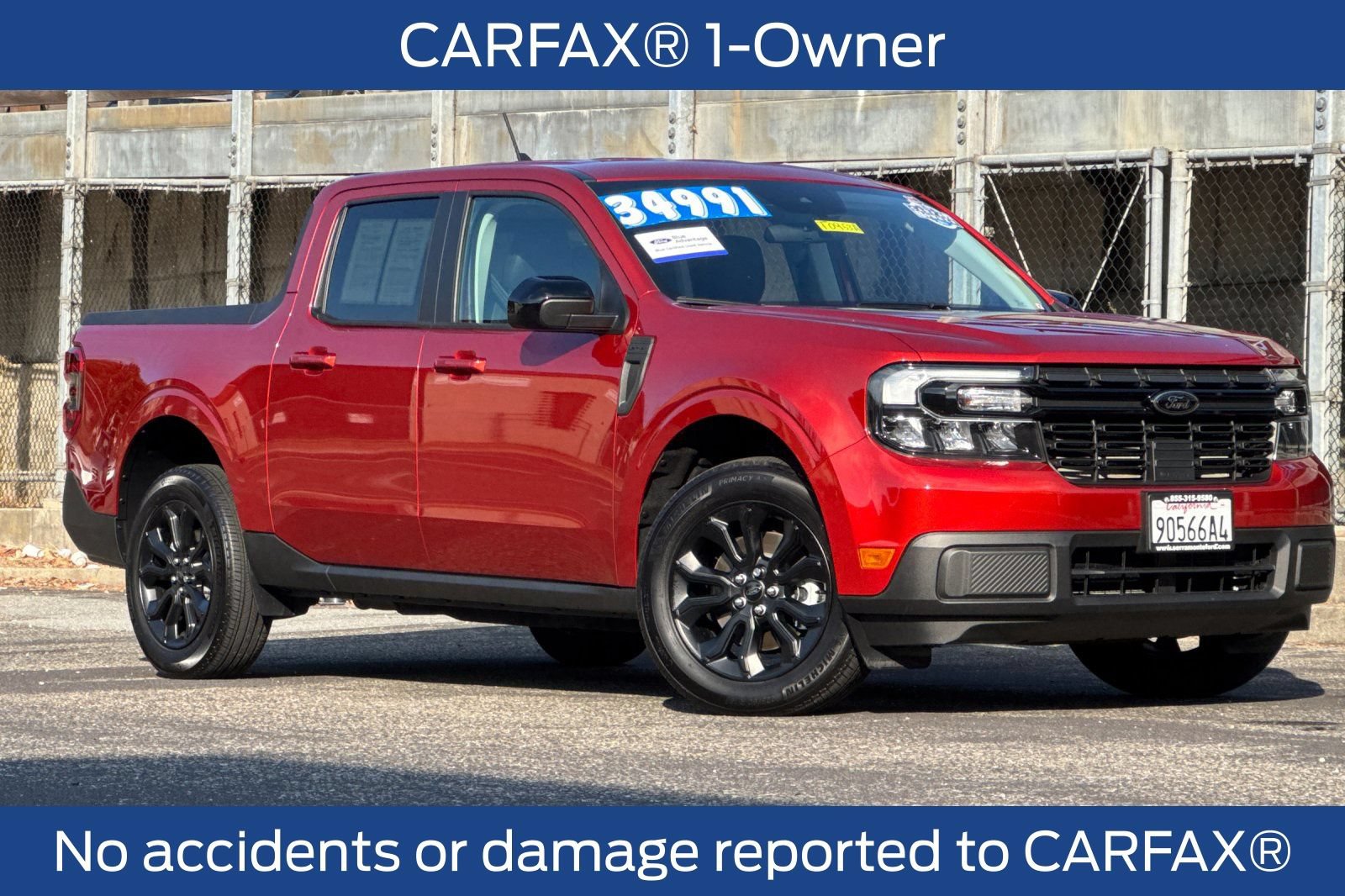 Certified 2024 Ford Maverick Lariat w/ Black Appearance Package FWD image 3