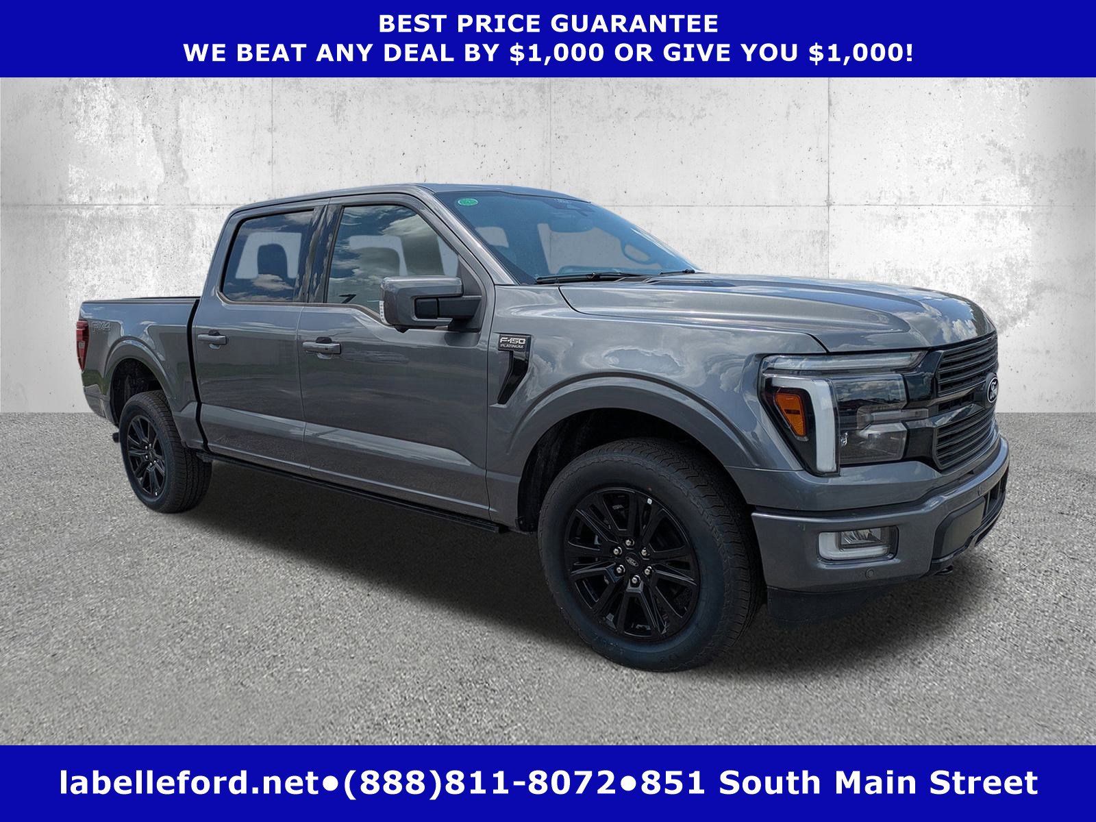 Certified 2024 Ford F150 Platinum w/ Equipment Group 702A High