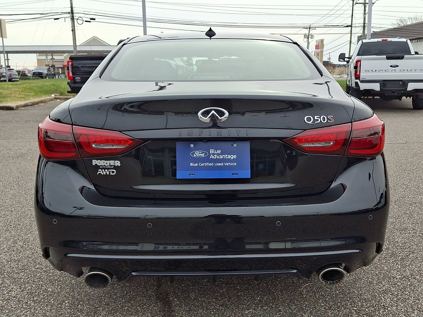 Used 2021 INFINITI Q50 Red Sport 400 w/ All Weather Package image 9