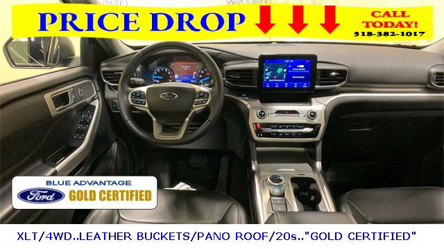 Certified 2022 Ford Explorer XLT w/ Equipment Group 202A image 30