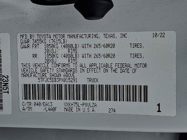 Used 2023 Toyota Tundra Limited w/ Power Package AWD/4WD image 30