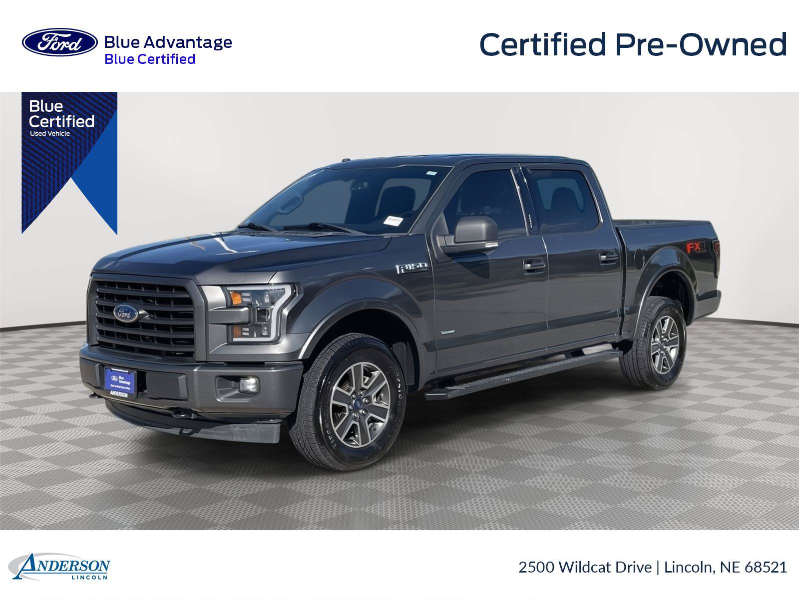 Certified 2017 Ford F150 XLT w/ Equipment Group 302A Luxury