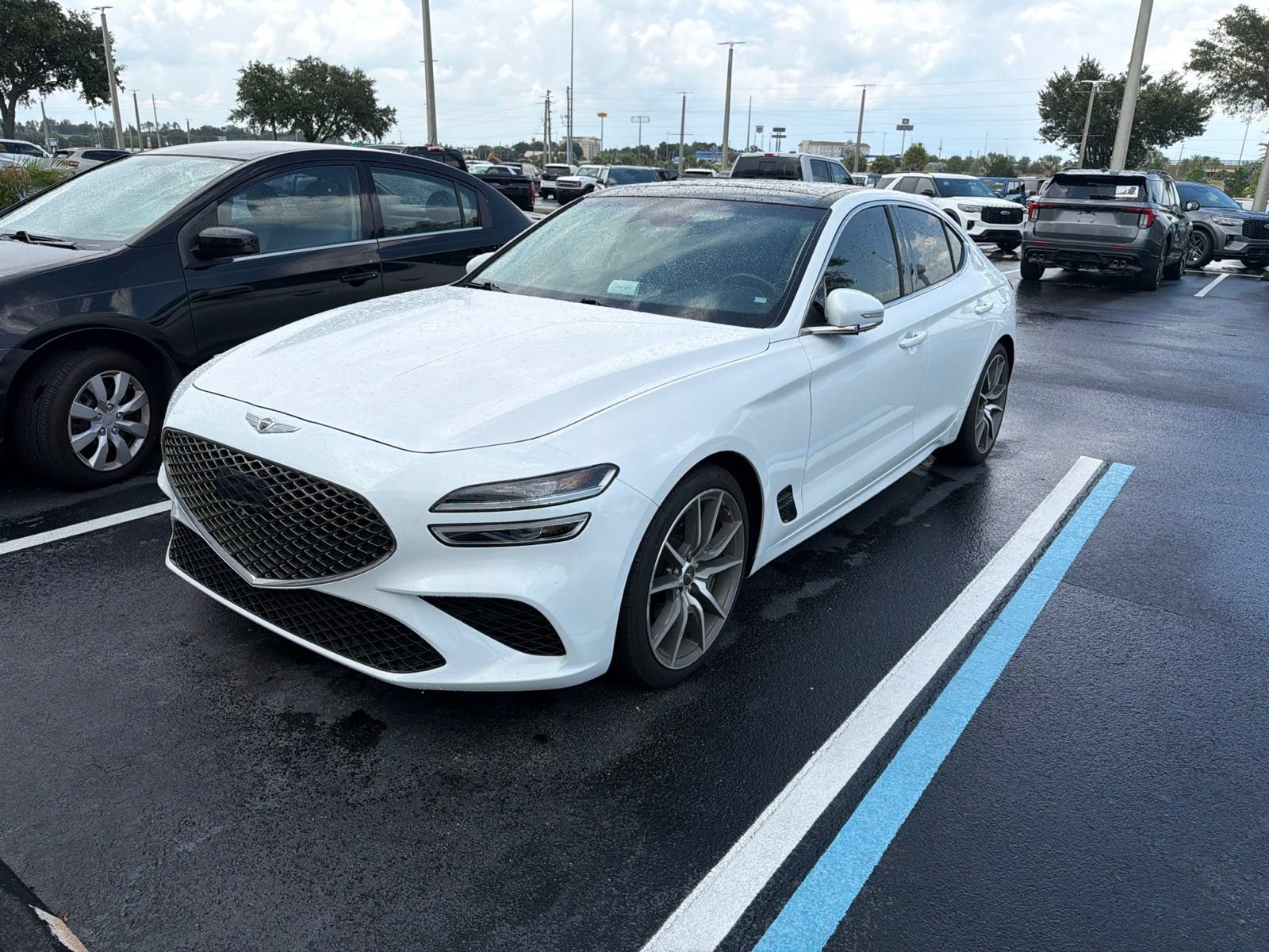 Used 2022 Genesis G70 2.0T w/ Prestige Package RWD image 3