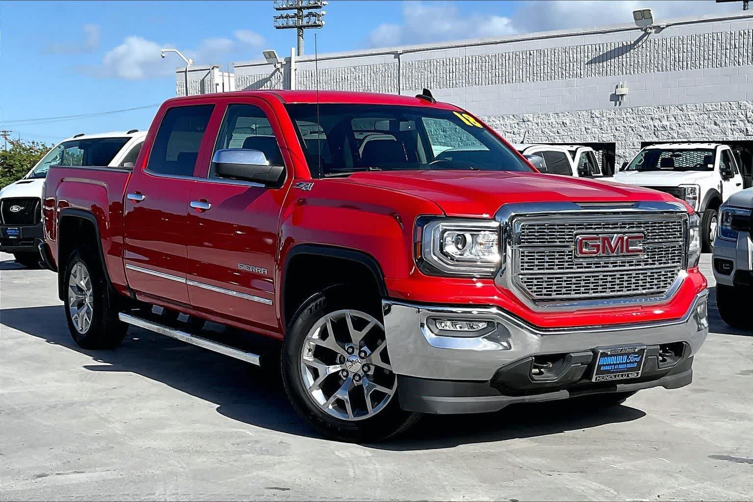 Used 2018 GMC Sierra 1500 SLT w/ SLT Premium Package AWD/4WD image 21