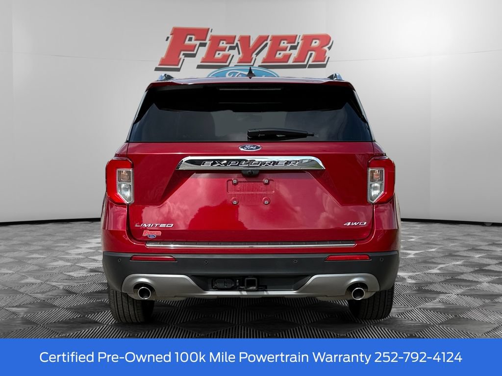 Certified 2023 Ford Explorer Limited w/ Limited Technology Package AWD/4WD image 4