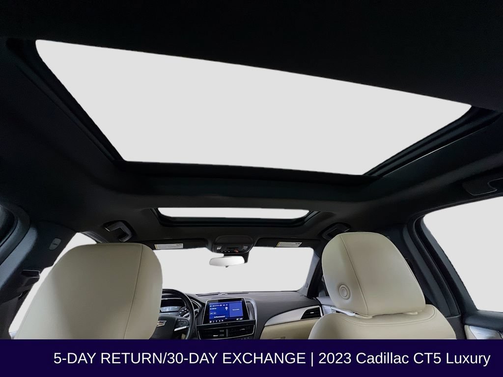 Used 2023 Cadillac CT5 Luxury w/ Sun And Sound Package AWD/4WD image 39