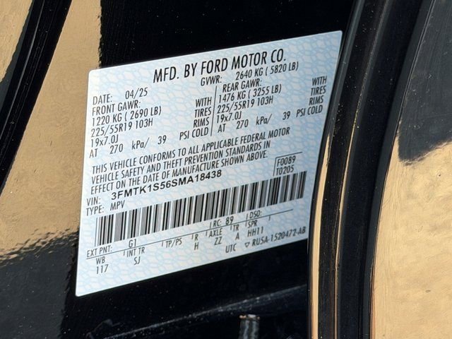 Certified 2025 Ford Mustang Mach-E Select w/ Comfort Package Lite AWD/4WD image 28