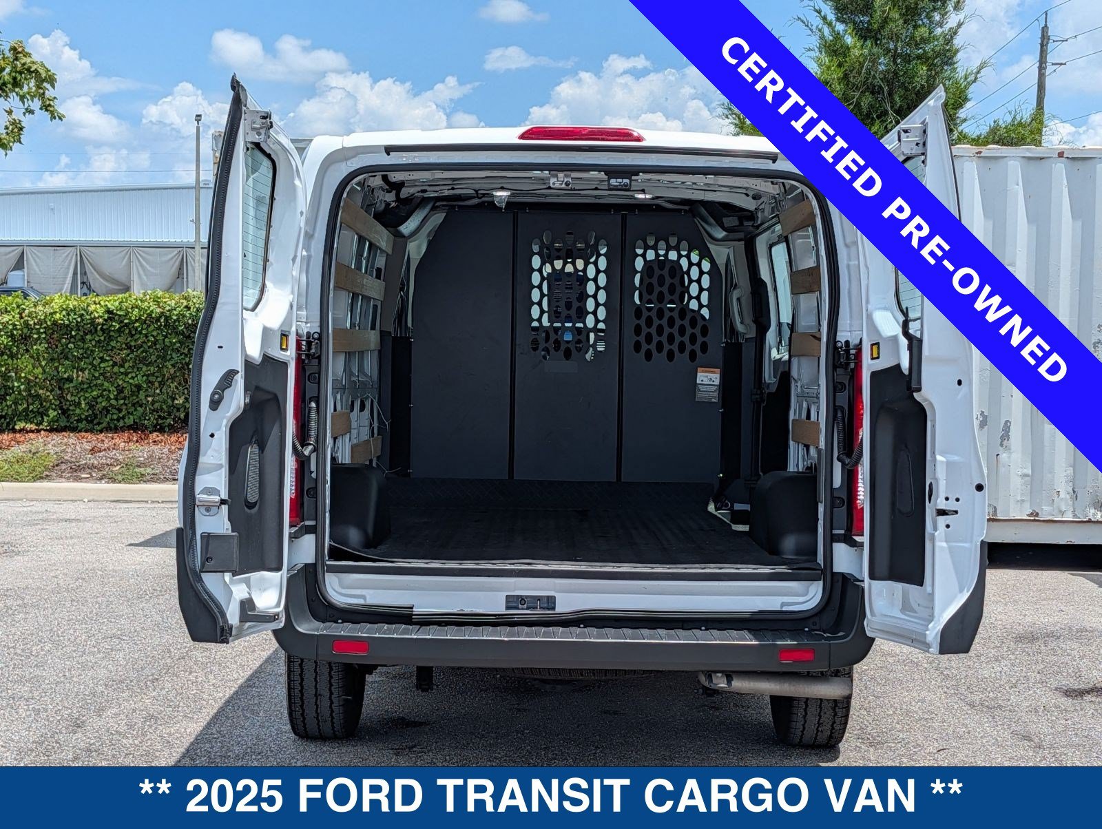 Certified 2025 Ford Transit 250 Low Roof w/ Exterior Upgrade Package RWD image 14
