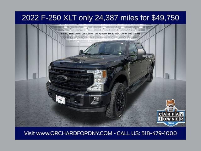 Certified 2022 Ford F250 XLT w/ Black Appearance Package